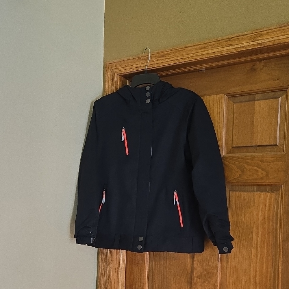 Firefly Kids Black Ski Jacket